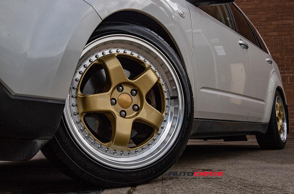 SUBARU FORESTER RS1 GOLD MACHINED LIP